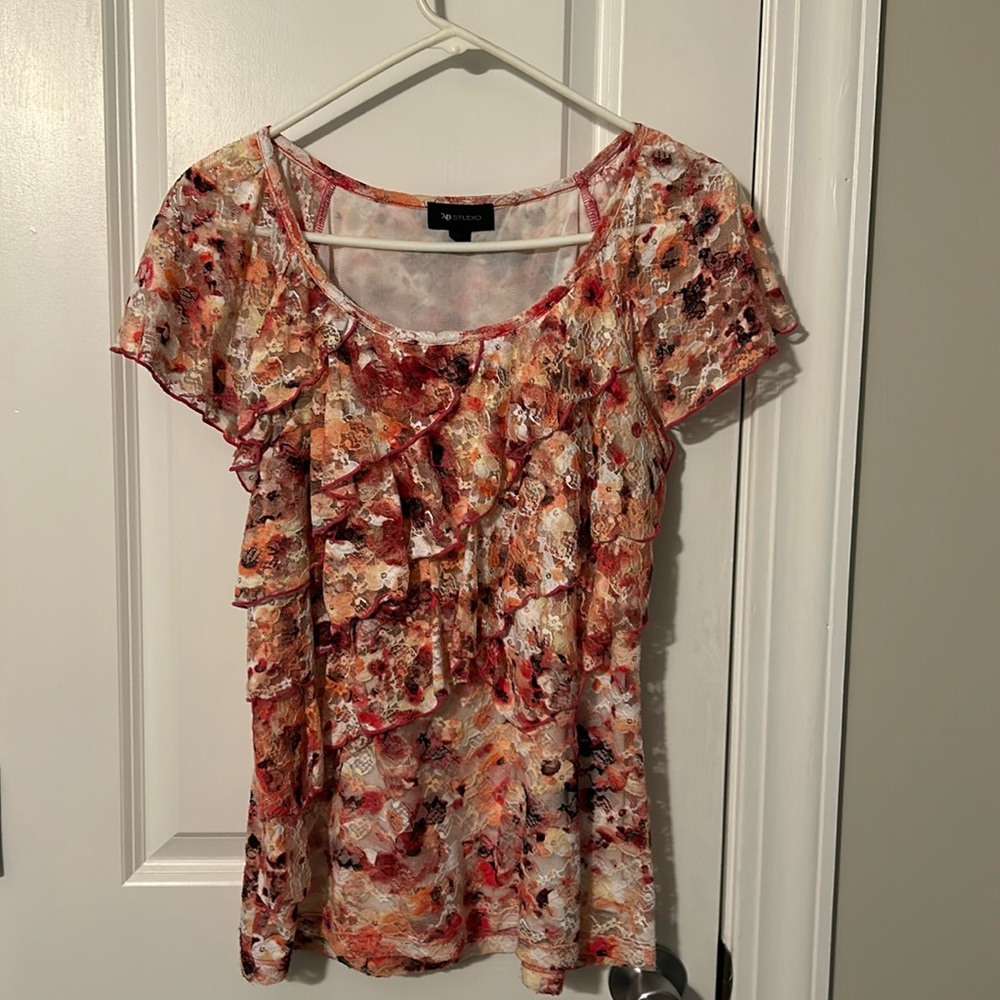 Large Lace Top with Lining